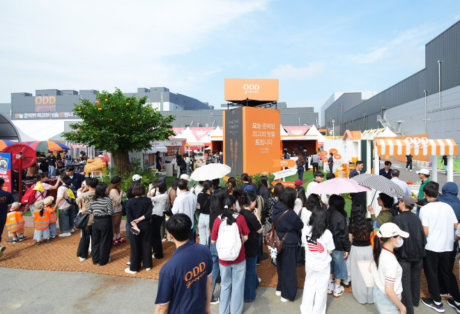 지난 26~27일 전북 익산시에서 열린‘NS푸드페스타’를 찾은 많은 관람객. ⓒ NS홈쇼핑