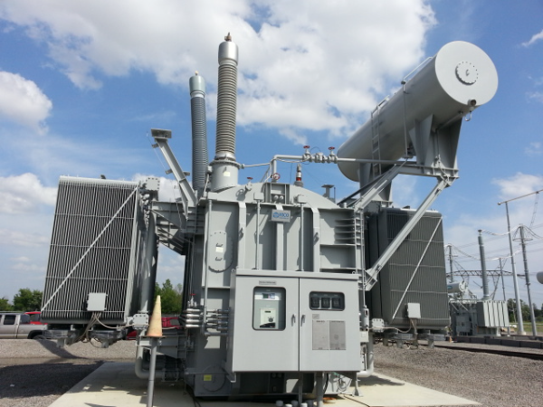 미국 송전망에 설치된 효성중공업 765kV 초고압변압기