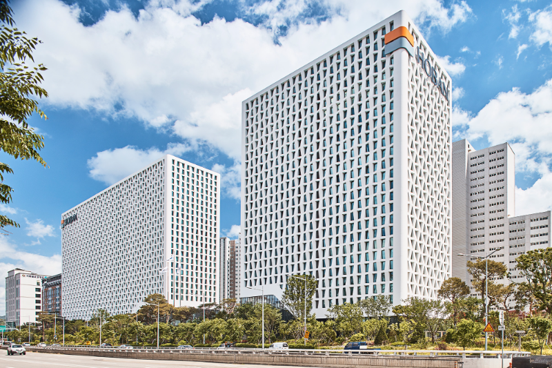 호반그룹 사옥(호반파크) 전경./호반그룹