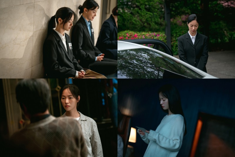 ‘착한 여자 부세미’ 전여빈, 무표정한 얼굴에 날 선 눈빛…무채색 김영란으로 완벽 변신