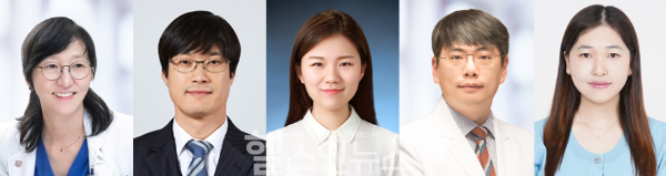 From left: Professor Jong-Hee Chae, Seoul National University Hospital; Professor Keun Pil Kim, Chung-Ang University; Dr. Seobin Yoon, Chung-Ang University; Professor Seungbok Lee, Seoul National University Hospital; and Haeyoon Kwon, student, Seoul National University College of Medicine. (Photo courtesy of Seoul National University Hospital)