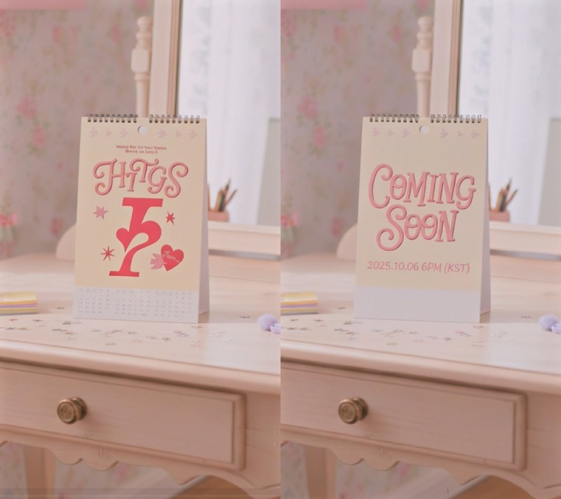 HITGS(힛지스), 내달 6일 첫 번째 미니앨범 발매…러블리+유니크 커밍순 이미지 공개