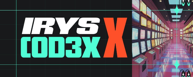 아이리스(Irys), Cod3x와 협력해 DeFAI 온체인 메모리 레이어 구축