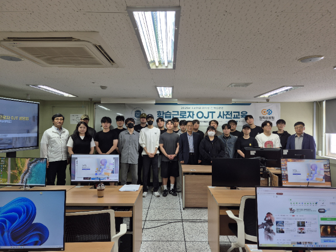 가톨릭관동대 건축공학과 학생들. (사진제공=가톨릭관동대학교)