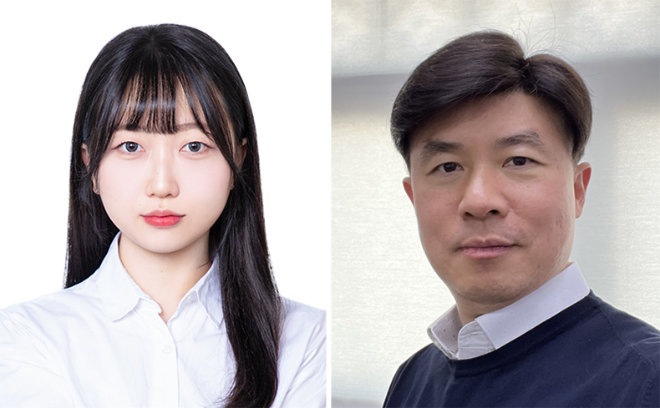 (왼쪽부터) 김재연 석사과정, 김주헌 교수. (사진제공=중앙대)