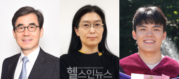 (왼쪽부터) 김효수·이은주 서울대병원 의생명연구원 교수, 서울대 문도담 박사 (사진 제공=서울대병원)