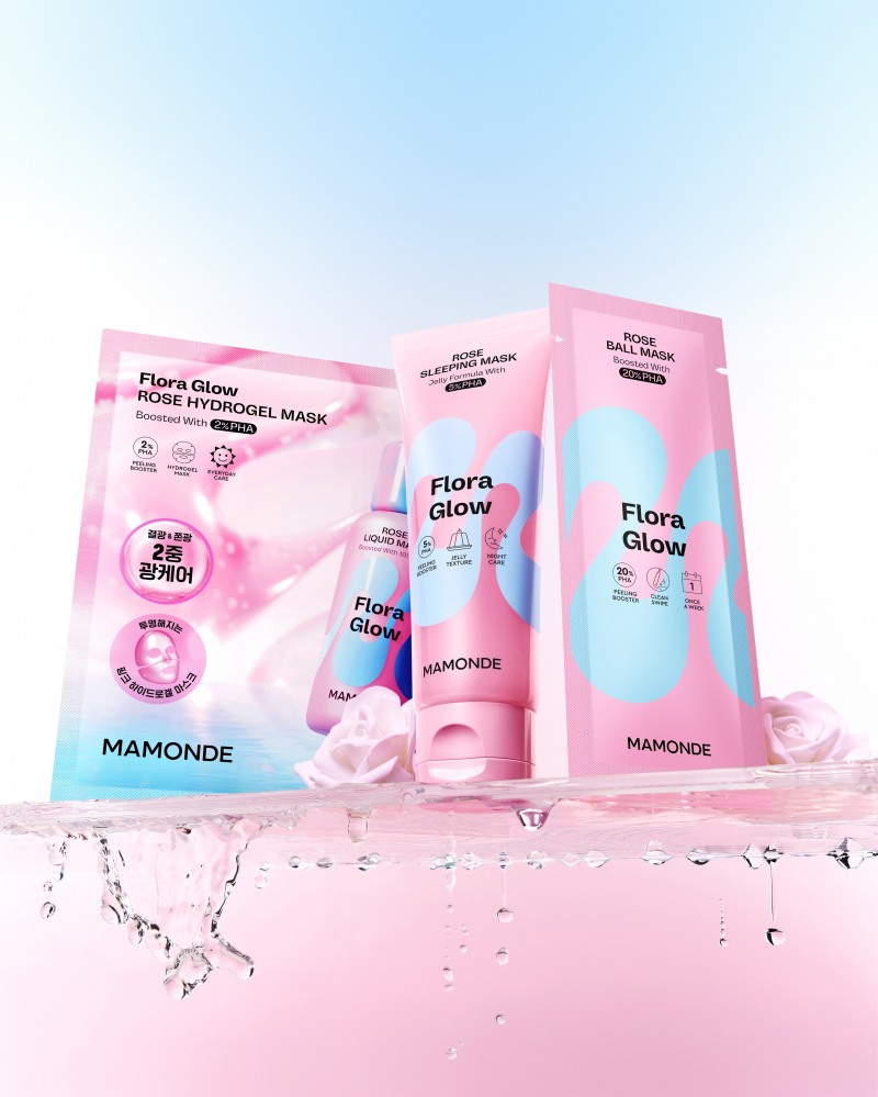 마몽드, ‘플로라 글로우 로즈’ 마스크 3종 출시 (마몽드 제공)