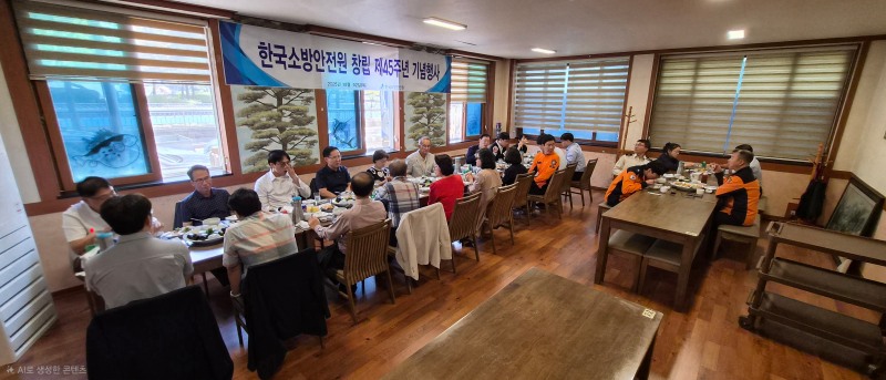 한국소방안전원 강원지부(지부장 이영실)는 2일 한국소방안전원 창립 제45주년 기념행사를 개최했다./한국소방안전원 강원지부