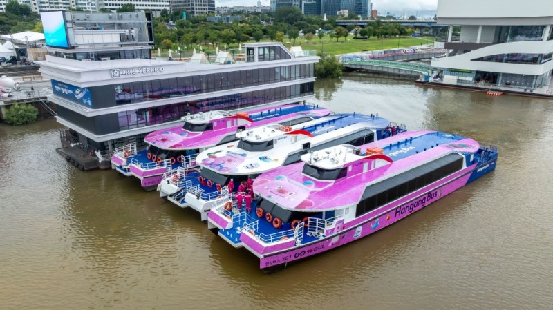 한강에서 바라본 여의도선착장(서울시 제공)