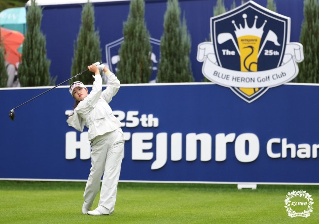 티샷하는 노승희 / 사진=KLPGT 제공. 연합뉴스