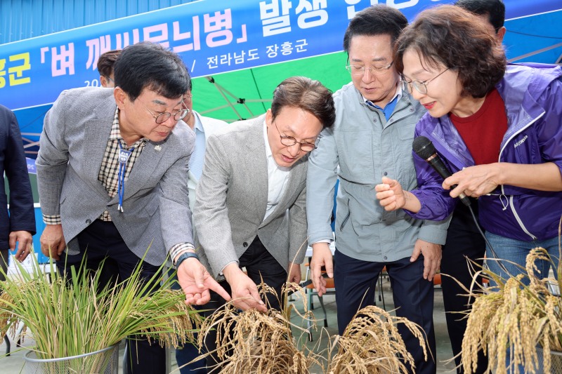 김민석 국무총리 장흥군 방문 (사진제공=장흥군)