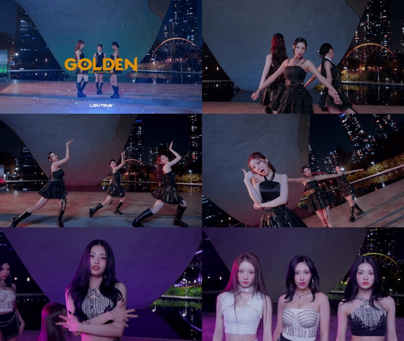 라잇썸 상아·초원·주현, 'Golden' 커버 영상 오픈…'케데헌' 헌트릭스 깜짝 변신