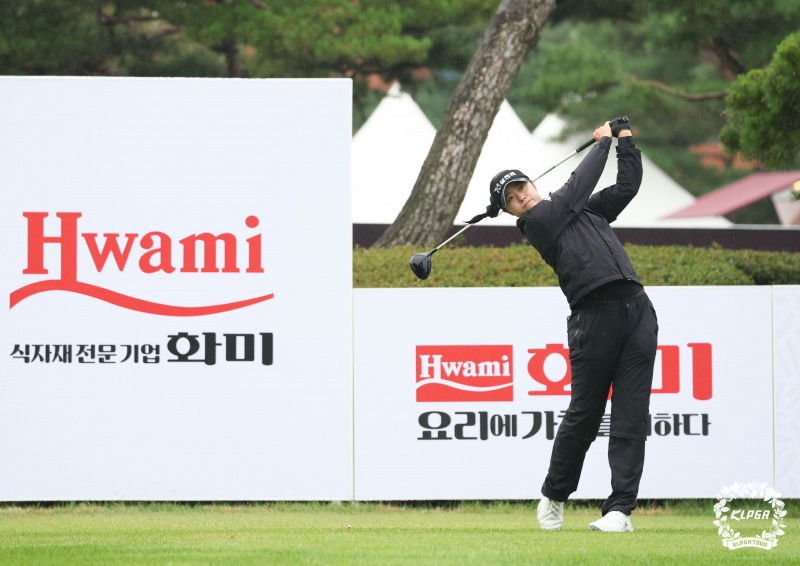 KLPGA 투어 놀부 화미 마스터즈 1라운드에서 4언더파 68타를 친 서교림. /KLPGA