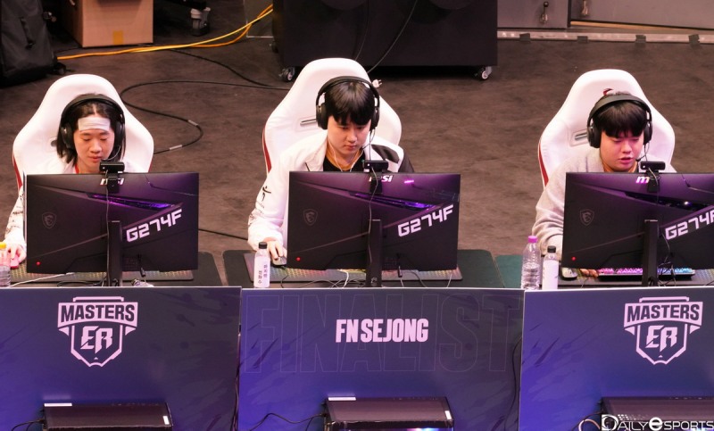 꾸준히 선두 경쟁을 펼쳤던 FN 세종.