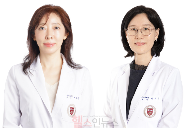 (왼쪽부터) 서보경 고려대안산병원 영상의학과 교수(책임저자), 이지영 교수(제1저자) (사진 제공=고대안산병원)
