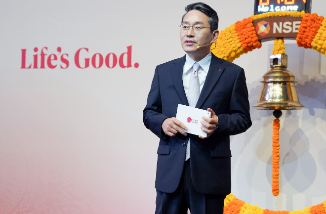 LG전자 인도법인(LG ELECTRONICS INDIA LIMITED)이 인도 증권시장에 신규 상장했다. ⓒ LG전자