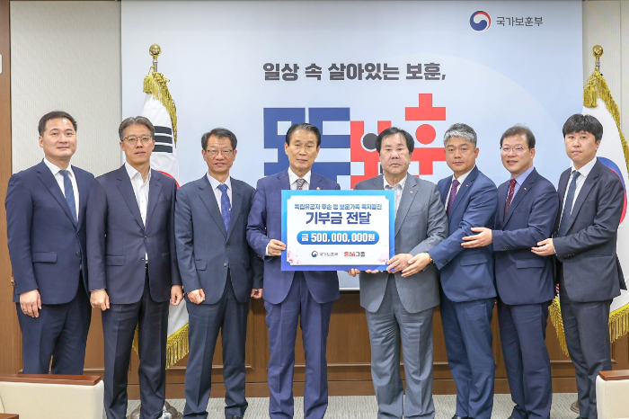 SM그룹 우오현 회장, 독립유공자 후손 생활 돕기 등에 5억원 후원