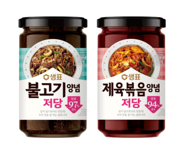 샘표, 신제품 저당 '불고기·제육볶음양념’ 2종 출시