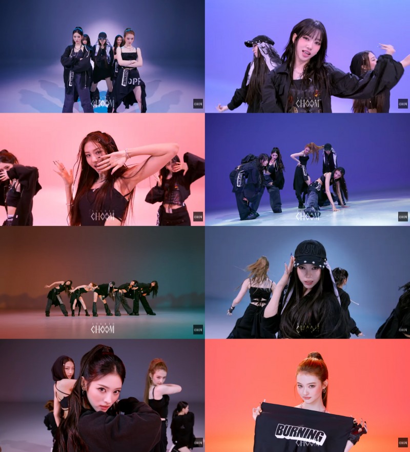 MEOVV(미야오), 새 디지털 싱글 'BURNING UP' 퍼포먼스 공개…이것이 고품격 퍼포먼스 | 인스티즈