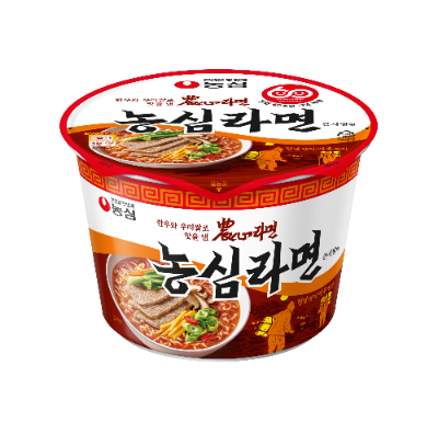 농심이 오는 27일 출시하는 용기면 ‘농심라면큰사발면’ 이미지 ⓒ 농심