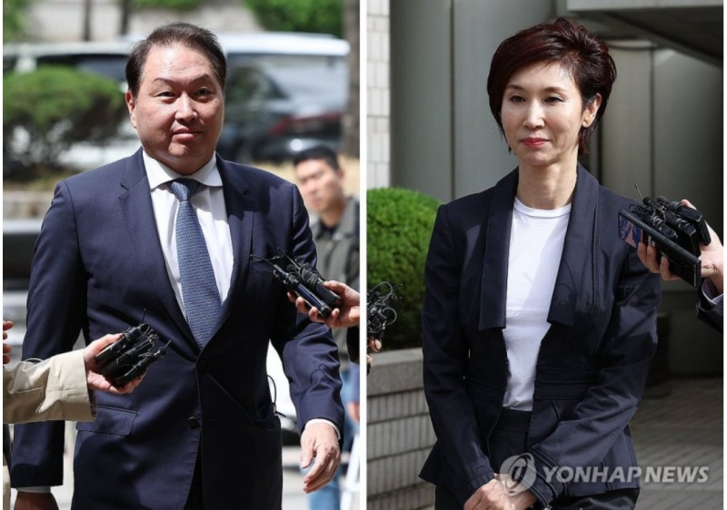 대법원은 16일 최태원-노소영의 이혼소송과 관련 2심 판단을 깨고 고법으로 돌려보냈다. 사진=연합뉴스