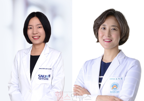 (왼쪽부터) 유신혜 서울대병원 완화의료임상윤리센터 교수, 고수진 울산대병원 혈액종양내과 교수 (사진 제공=서울대병원)