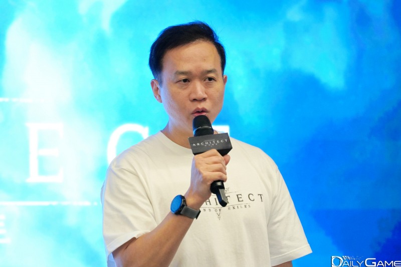 박범진 대표가 게임의 특징과 장점에 대해 소개했다.