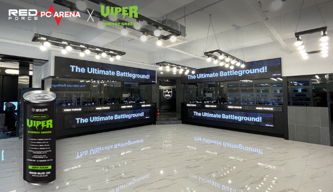 프로 e스포츠 구단 농심 레드포스와 ㈜비엔엠컴퍼니가 운영하는 프리미엄 게이밍 브랜드 ‘레드포스 PC방(레드포스 PC 아레나)’이 헬스 브랜드 ‘삼대오백’의 에너지 드링크 ‘바이퍼(VIPER)’와 함께 전국 50개 매장에서 공동 프로모션을 전개한다.