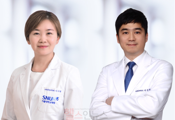 (왼쪽부터) 이지현·지상환 서울대병원 소아마취통증의학과 교수 (사진 제공=서울대병원)