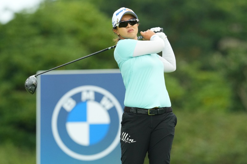 김세영 6번홀에서 티샷 하고 있다./BMW 레이디스 챔피언십 대회 조직위원회