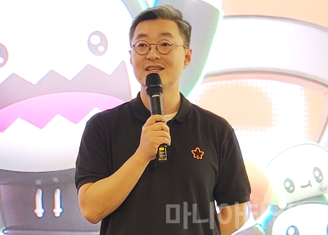 넥슨 메이플스토리 이동열 사업 실장. 촬영: 마니아타임즈 이동근 기자