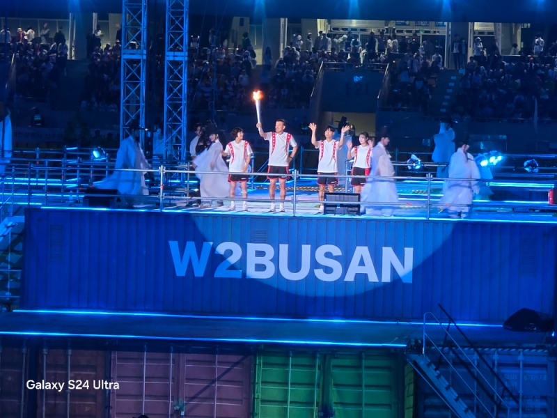 25년 만에 부산에서 개최된 이번 전국체육대회는 17일 부터 시작해 23일까지 7일간 뜨거운 경합을 벌일 예정이다.(사진=오경희 기자)
