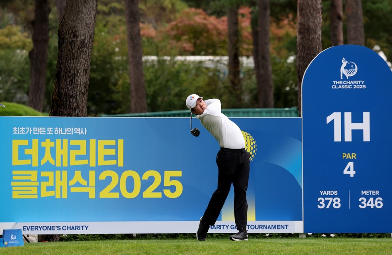 KPGA 투어 더채리티클래식 정상에 오른 최승빈. /KPGA