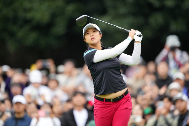 LPGA 투어 BMW 레이디스 챔피언십 정상에 오른 김세영. /대회조직위