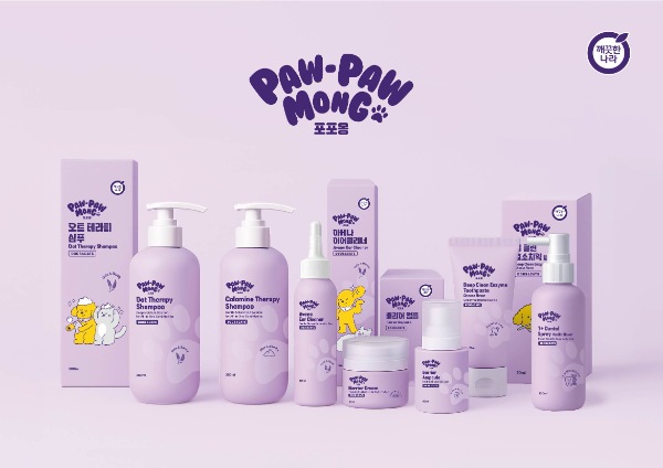 깨끗한나라 포포몽 신규 라인업 ‘러빙포(Loving Paw)’ 신제품 8종 (사진 제공=깨끗한나라)
