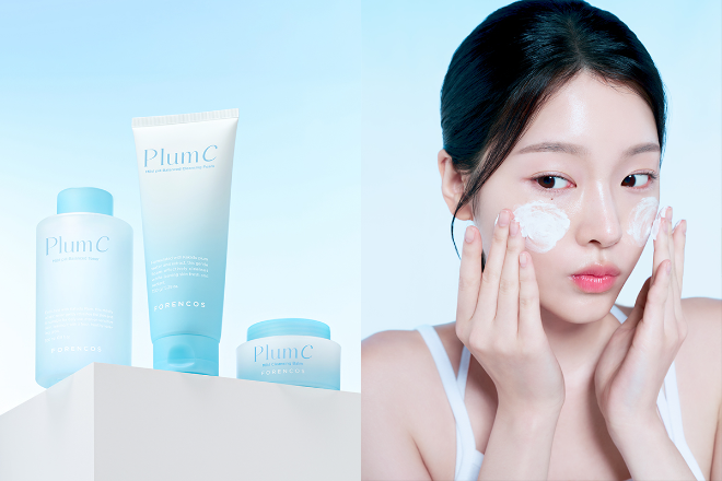 코스메틱 브랜드 포렌코즈(대표 정춘희)가 피부 본연의 생기를 되찾아주는 ‘플럼씨 라인’ 3종을 새롭게 선보였다.