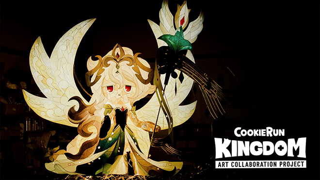 '쿠키런: 킹덤' 전영일 작가 협업 작품 '연등'. 자료 제공 : 데브시스터즈