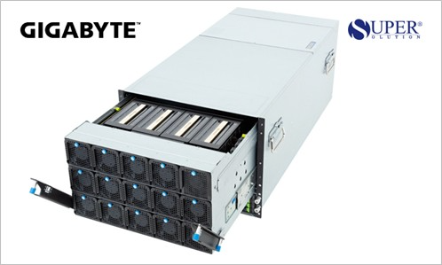 슈퍼솔루션 ”기가바이트Nvidia HGX B200이 탑재된 GPU서버 국내 최초 도입”