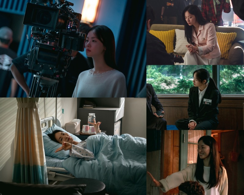 ‘착한 여자 부세미’ 전여빈, 촬영 비하인드 컷은 '훈훈'