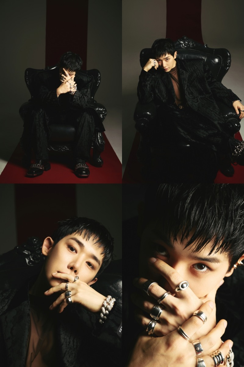 원호, 첫 정규 앨범 콘셉트 포토 공개…시크 블랙 슈트+범접불가 카리스마