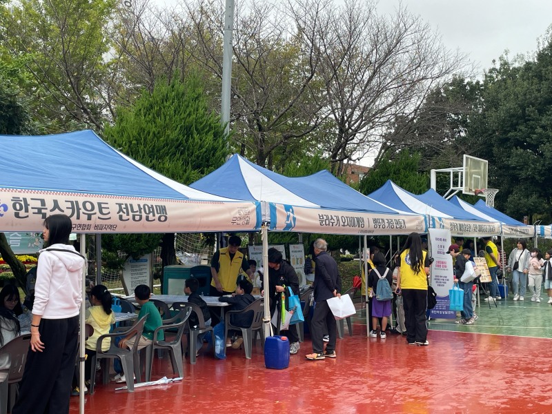 지난 17일 열린 2025 무안읍 플리마켓 슬기로운 무안생활 ⓒ무안군