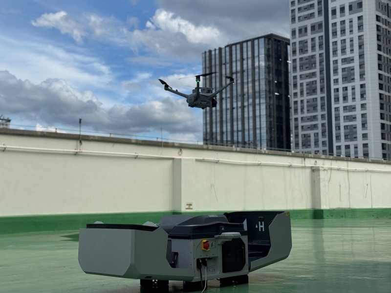 무인 자율비행 시스템 드론 스테이션과 드론