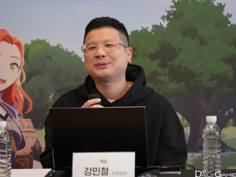'마비노기 모바일'의 위치에 대해 "비어있던 슬롯을 완성했다"라고 평가한 강민철 사업실장.