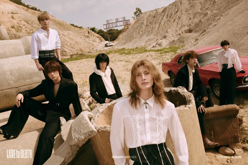 엑스디너리 히어로즈, 24일 새 미니 앨범 'LXVE to DEATH' 발매…“그룹 만의 색이 한층 더 풍부해진 앨범”