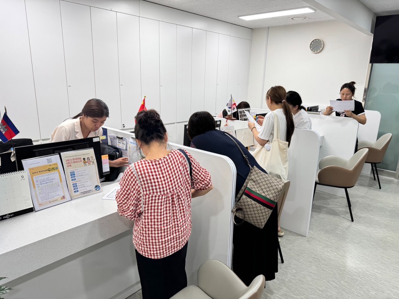 성남시가족센터 내 외국인 상담·통역 지원 창구