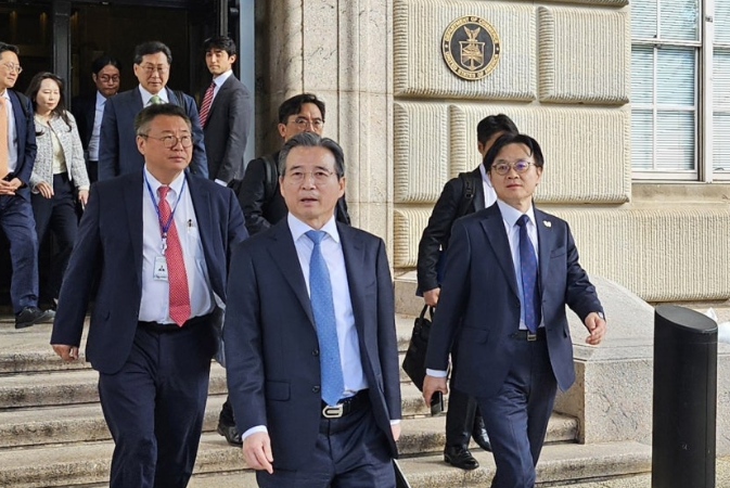 (상보) 김용범 "韓美 핵심 쟁점서 팽팽한 입장 대립…끝까지 노력"