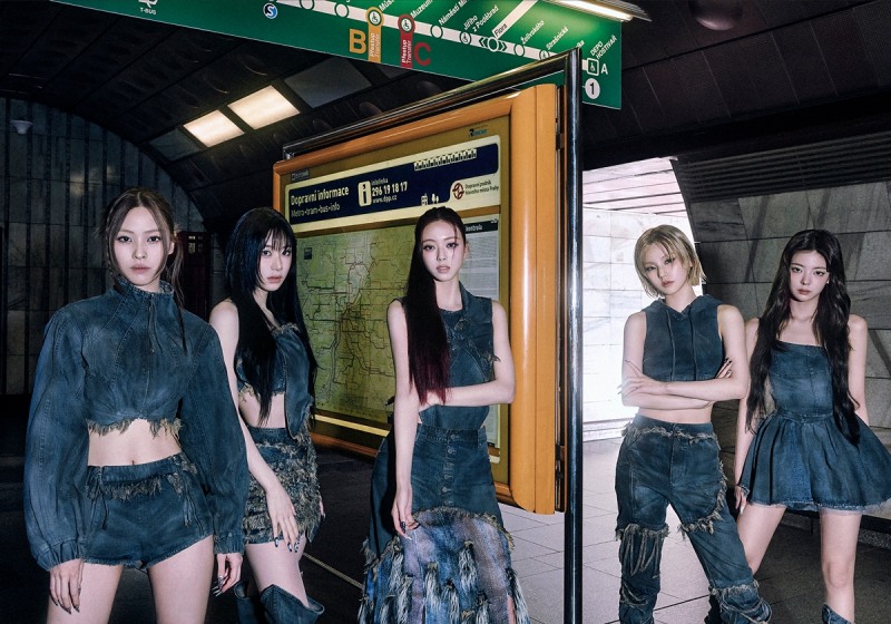 ITZY, 입체적 공간감 돋보이는 새 앨범 ’TUNNEL VISION‘ 콘셉트 포토 오픈…5인 5색 데님 스타일링 완벽 소화