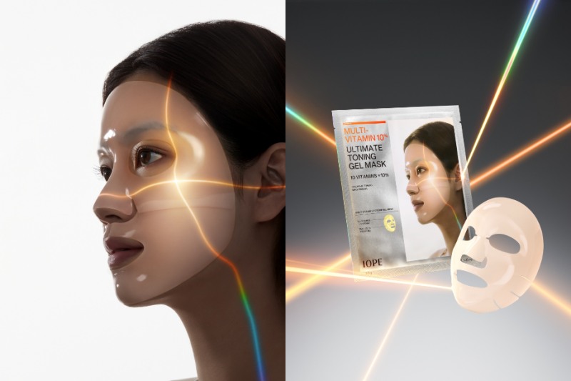 아이오페, ‘멀티 비타민 10% 얼티밋 토닝 겔 마스크’ 출시 (이미지 제공=아이오페)
