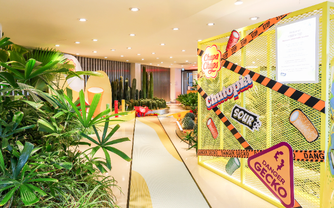 츄파춥스·멘토스, 사워 튜브·필링 베리 굿 출시 기념 팝업스토어 개장