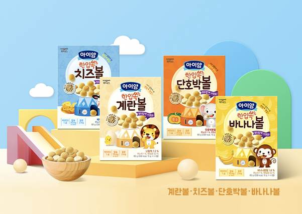 일동후디스 아이얌, ‘한입 쏙 볼과자’ 신제품 4종 출시